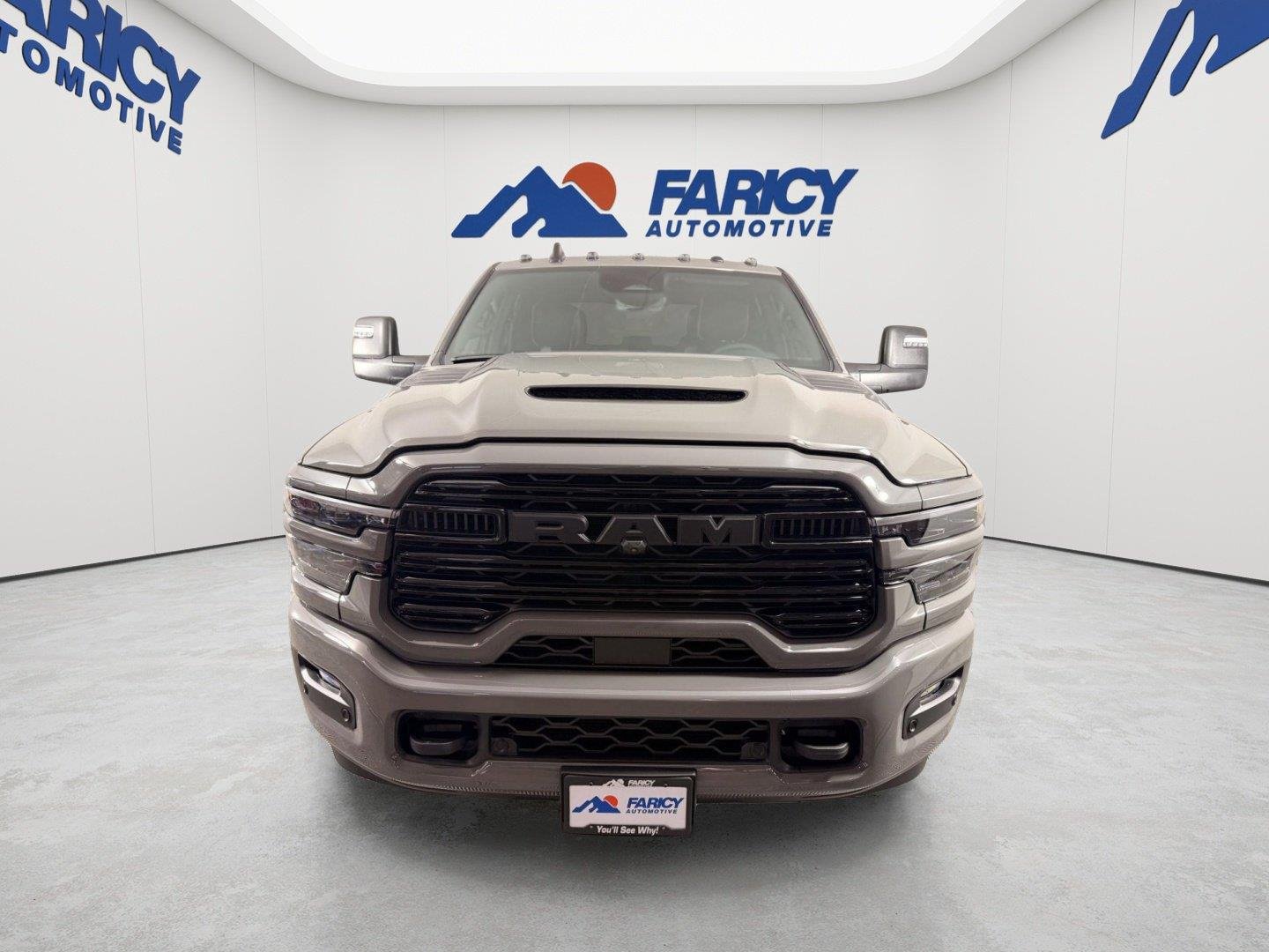 New 2026 Ceramic Gray Clear-Coat Exterior Paint RAM Laramie image 13