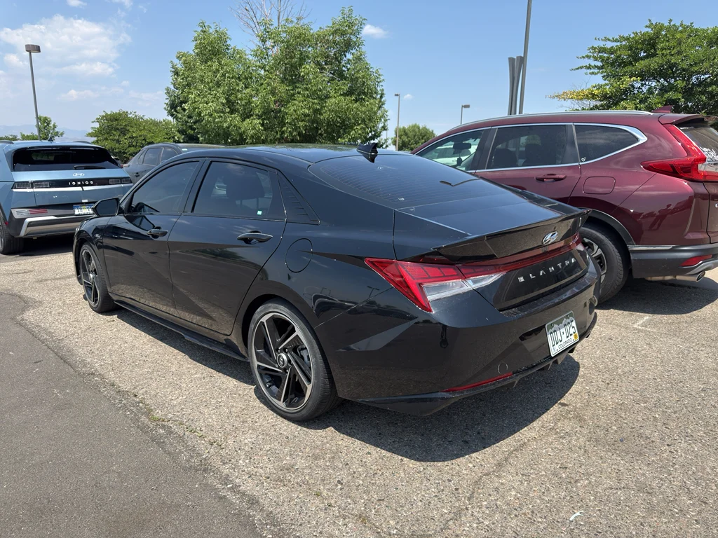 Used 2023 Onyx Black Hyundai N Line image 4