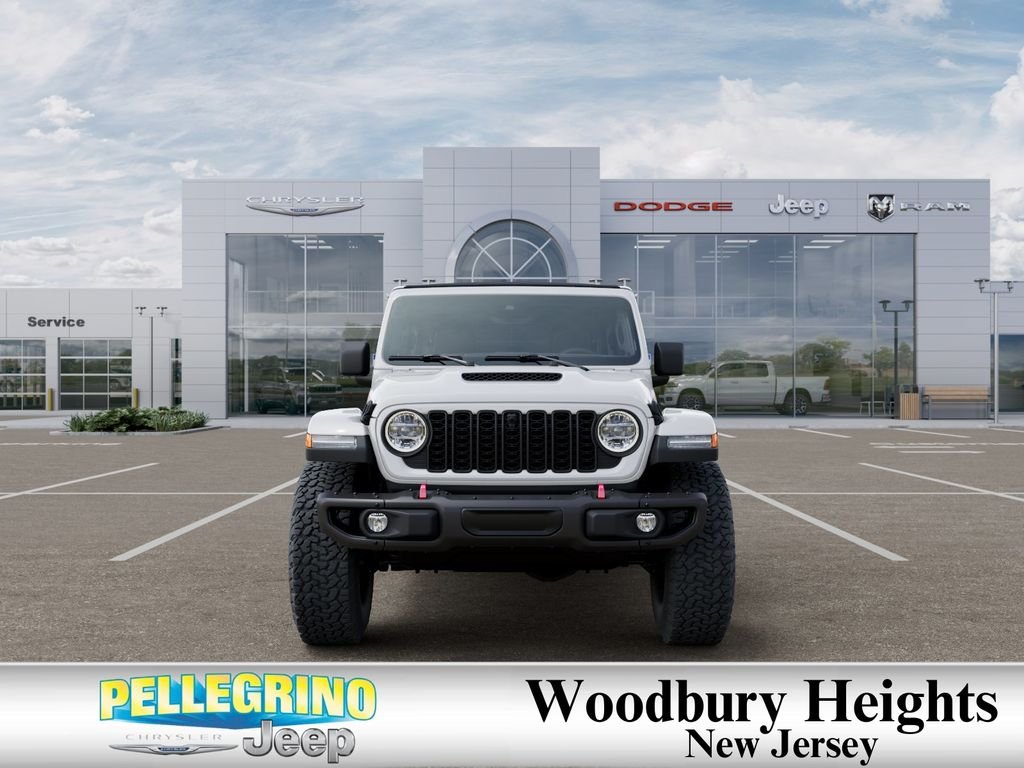 New 2026 Bright White Clear-Coat Exterior Paint Jeep Rubicon X image 6