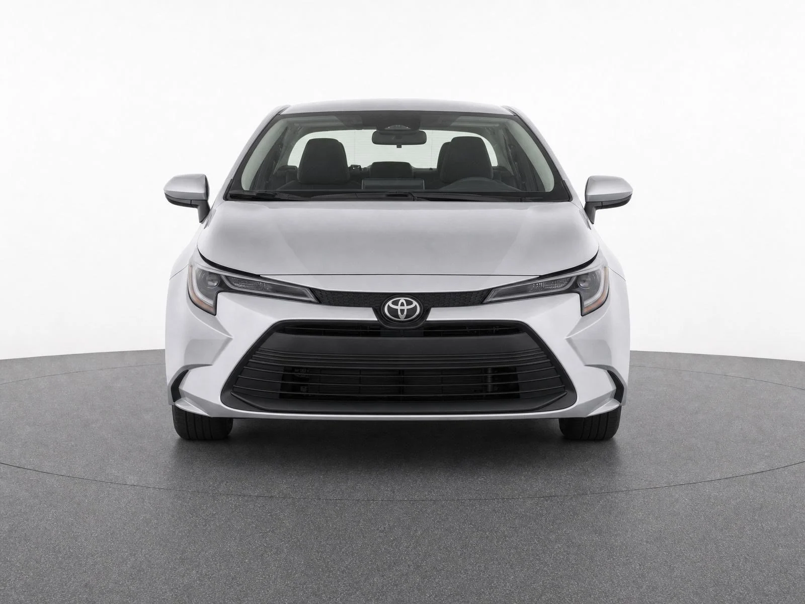 Used 2023 Classic Silver Metallic Toyota LE image 2