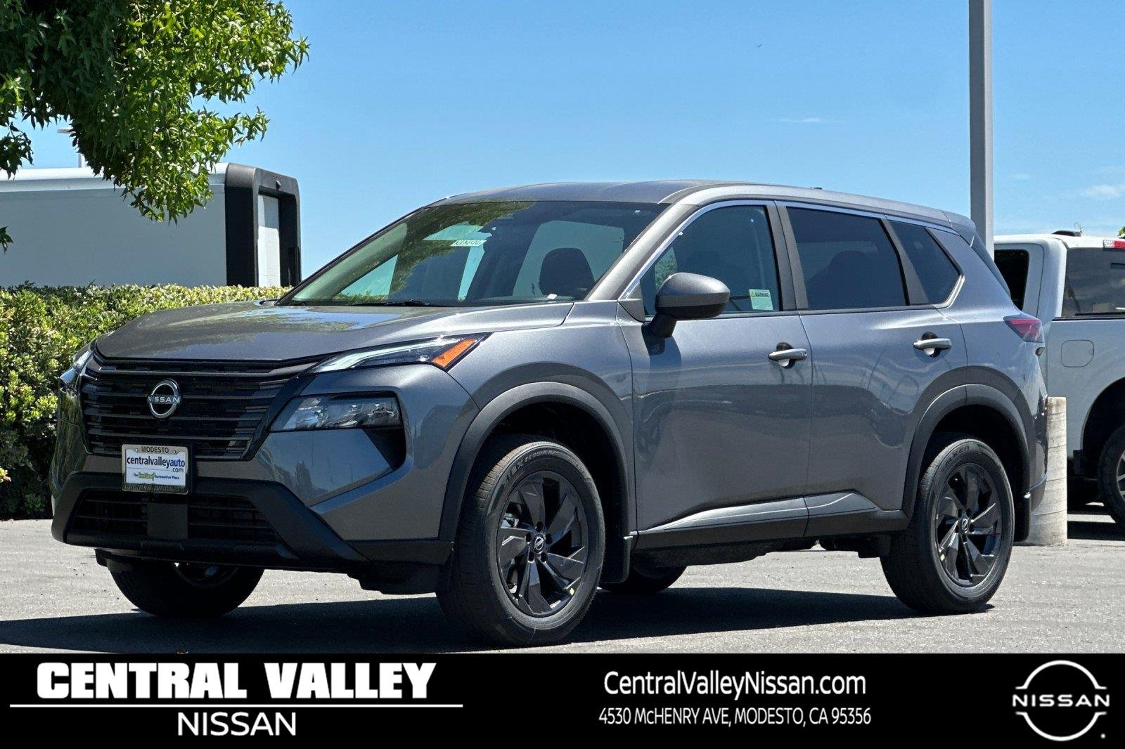 New 2026 Gun Metallic Nissan SV image 8