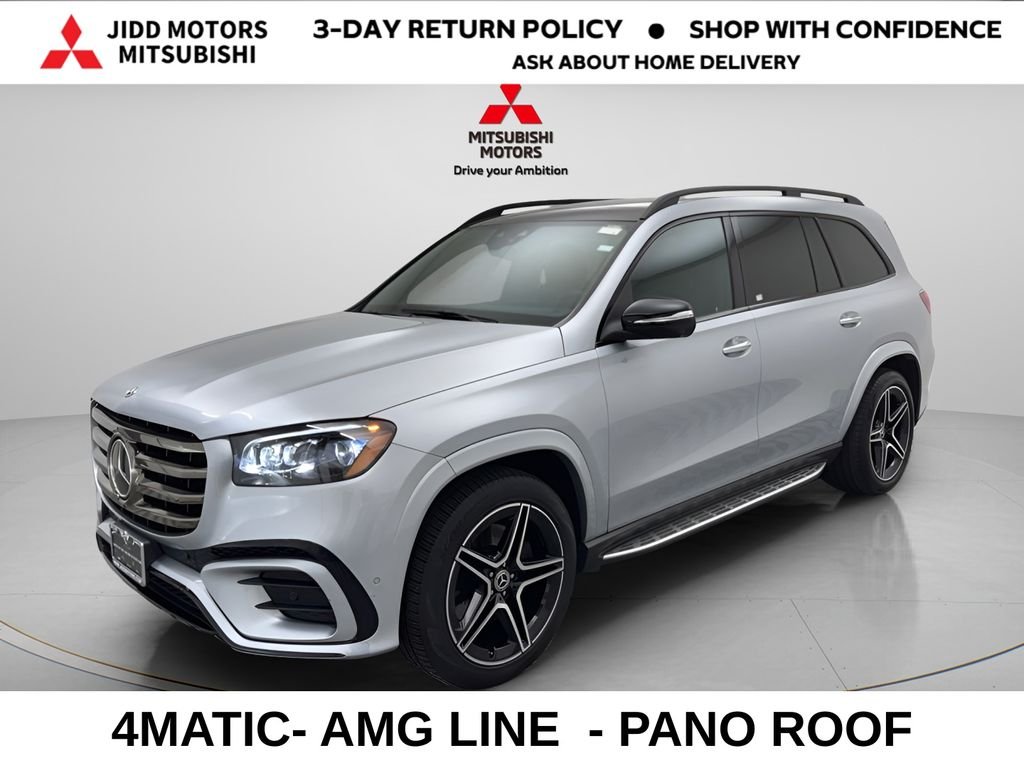 Used 2025 Cirrus Silver Metallic Mercedes-Benz GLS 450 image 1