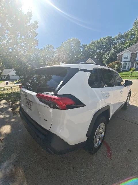 Used 2021 White Toyota LE image 12