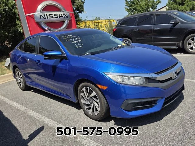 Used 2017 Blue Honda EX image 5