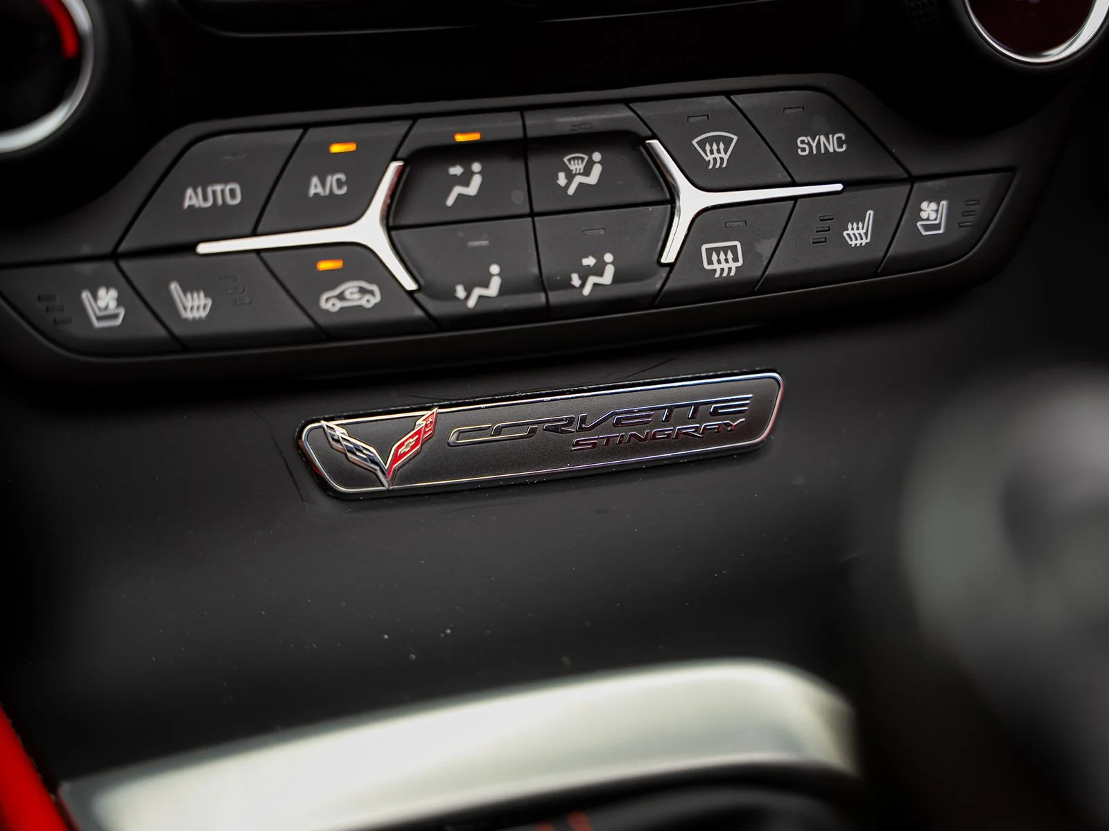 Used 2016 Red Chevrolet Stingray Z51 image 45