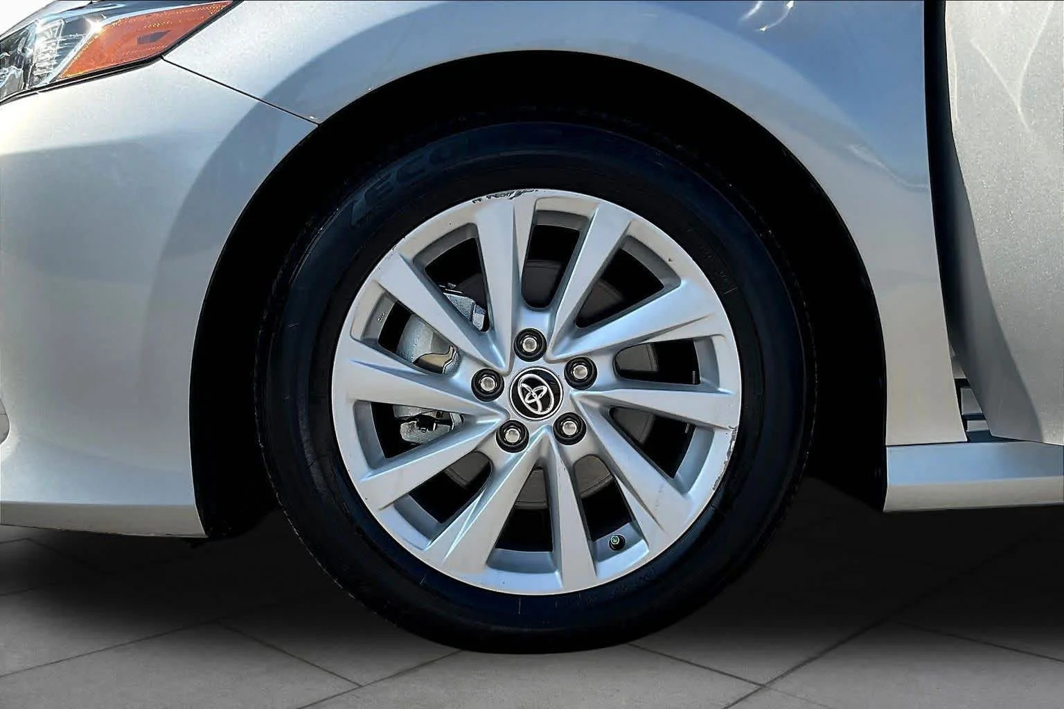 Used 2024 Celestial Silver Metallic Toyota LE image 11