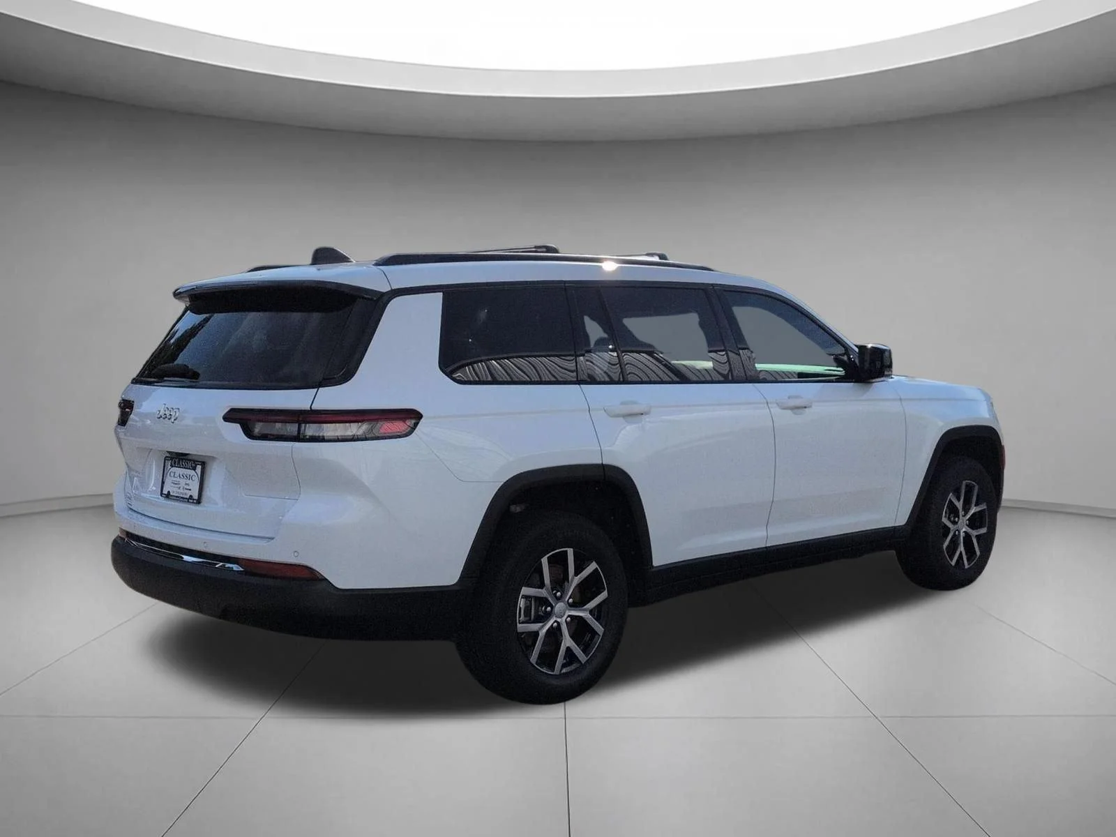Used 2025 Bright White Clearcoat Jeep Limited image 5