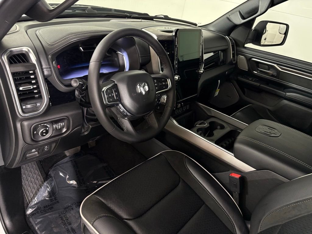 New 2026 Bright White Clear-Coat Exterior Paint RAM Laramie image 17