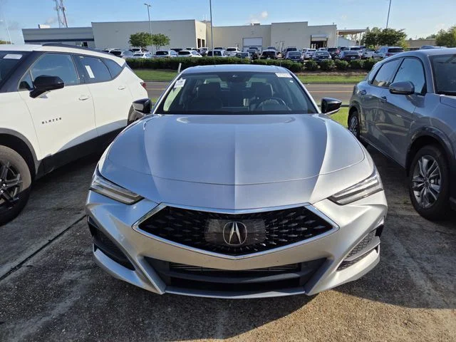 Used 2023 Lunar Silver Metallic Acura TECH image 2