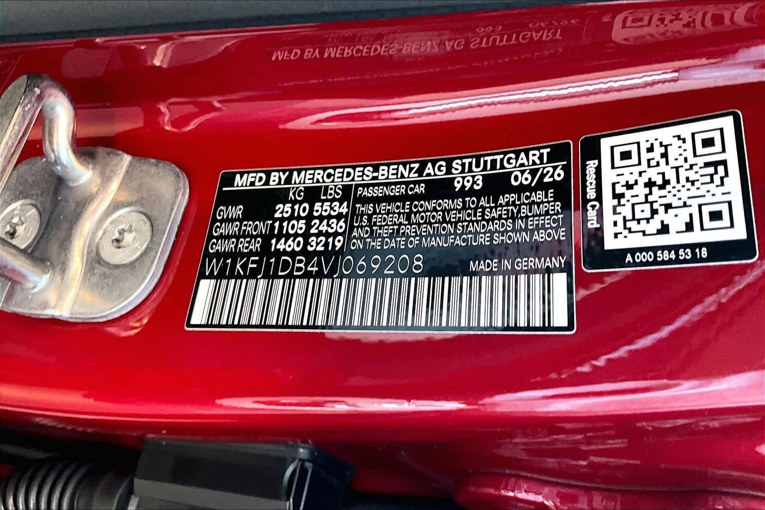 New 2027 MANUFAKTUR Patagonia Red Metallic Mercedes-Benz CLA 250+ Electric image 17