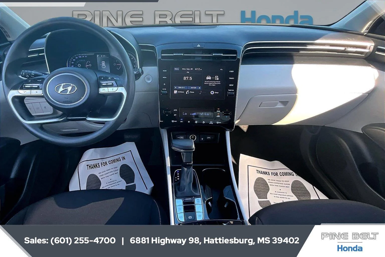 Used 2024 Shimmering Silver Hyundai SEL image 13