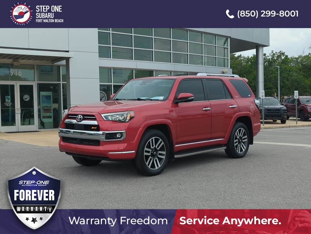 Used 2022 Red Toyota Limited image 2