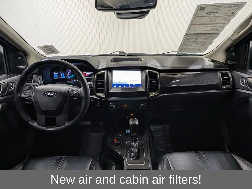Certified Used 2022 Carbonized Gray Metallic Ford Lariat image 3