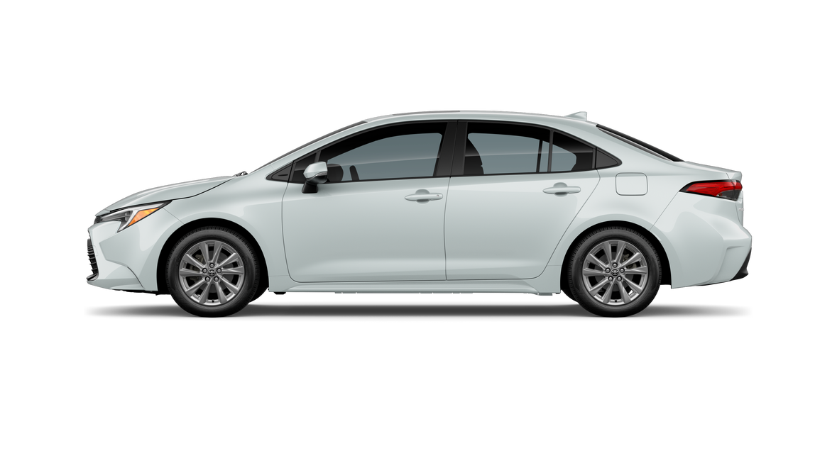 New 2026 Wind Chill Pearl Toyota Hybrid XLE image 3