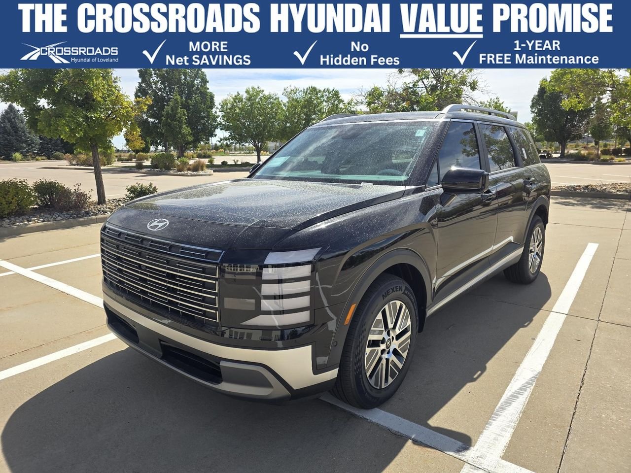 New 2027 Abyss Black Pearl Hyundai SEL Premium 7P image 1