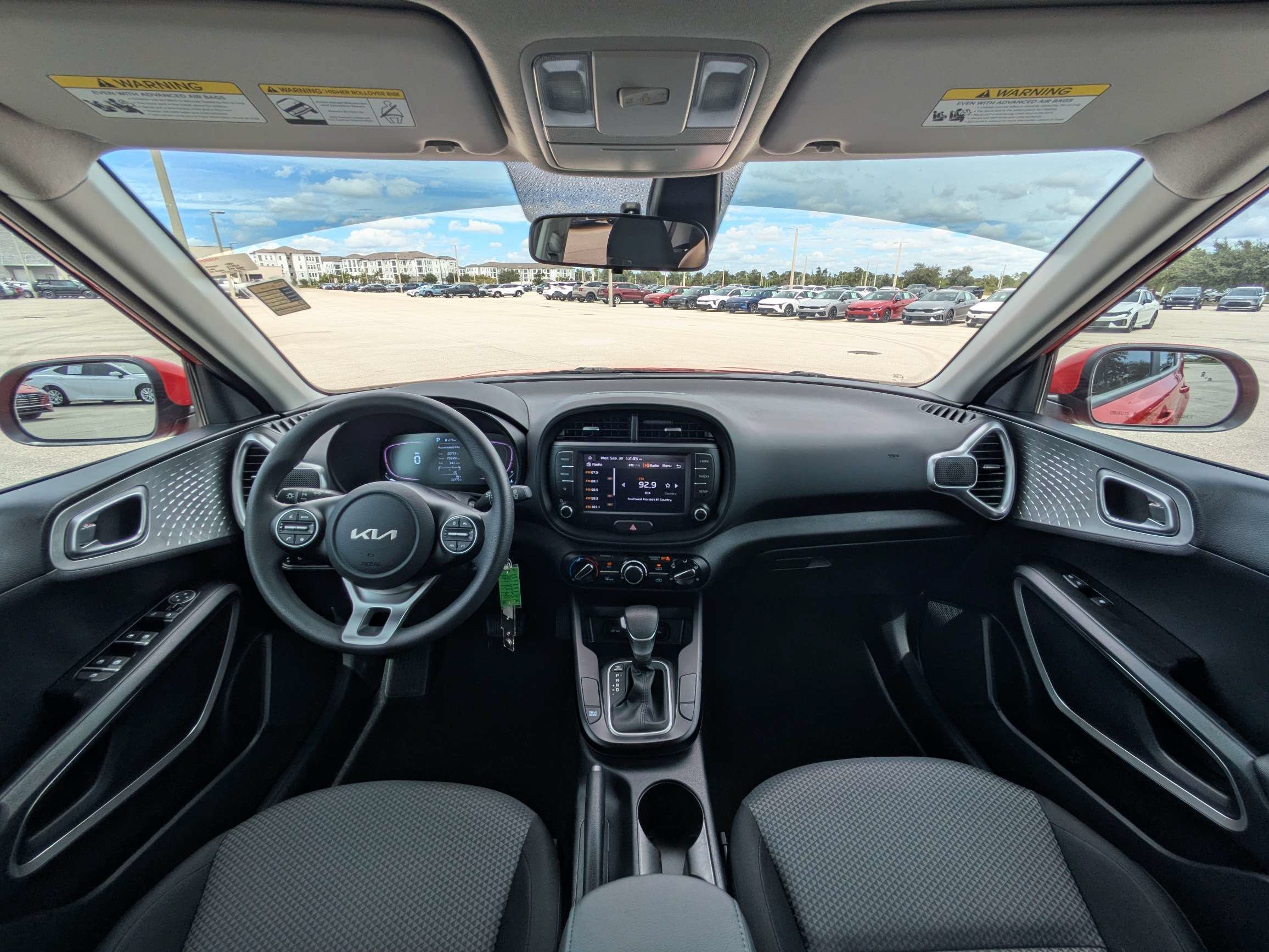 Used 2025 Inferno Red Kia LX image 29