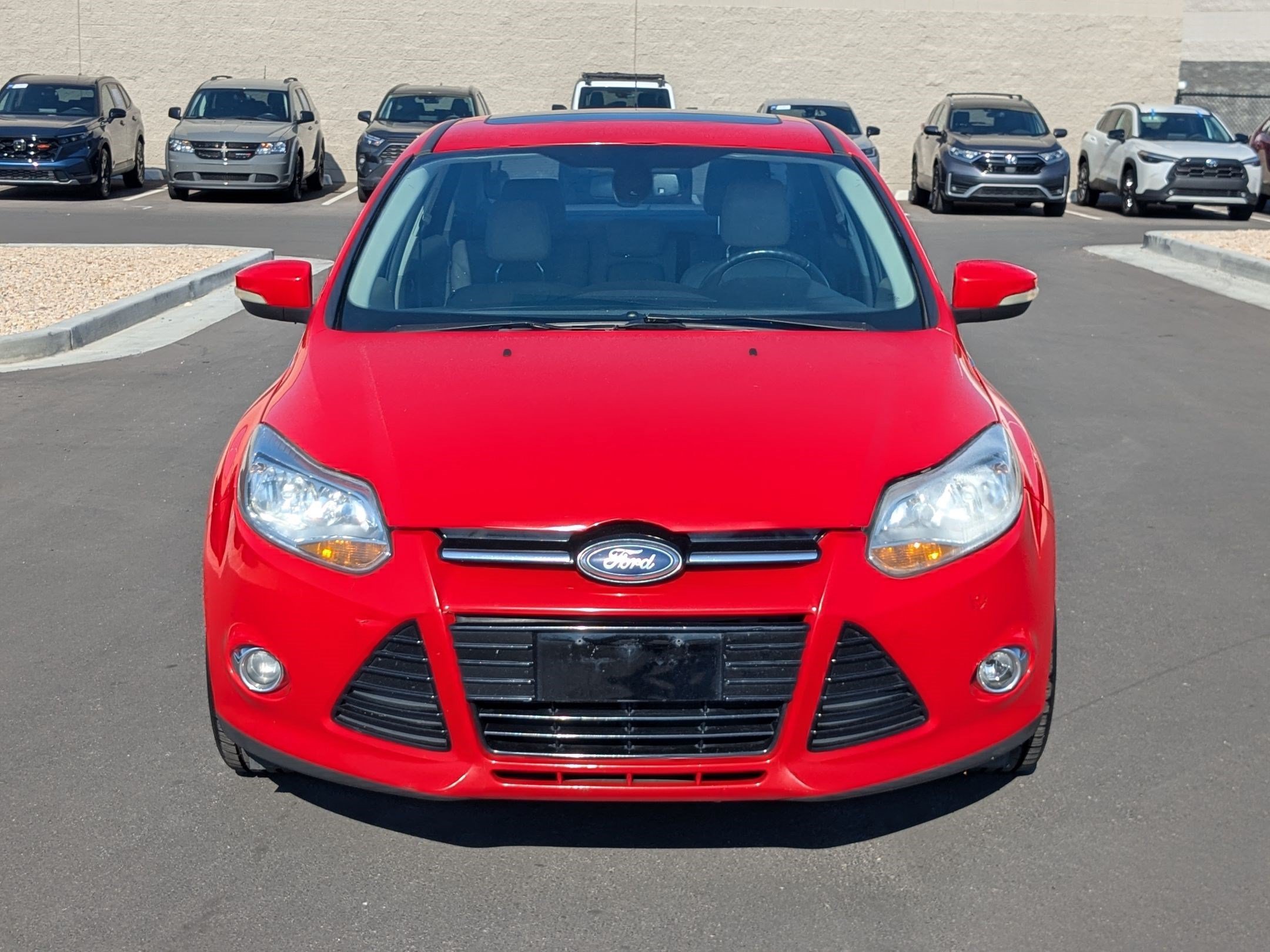 Used 2012 Race Red Ford SEL image 9