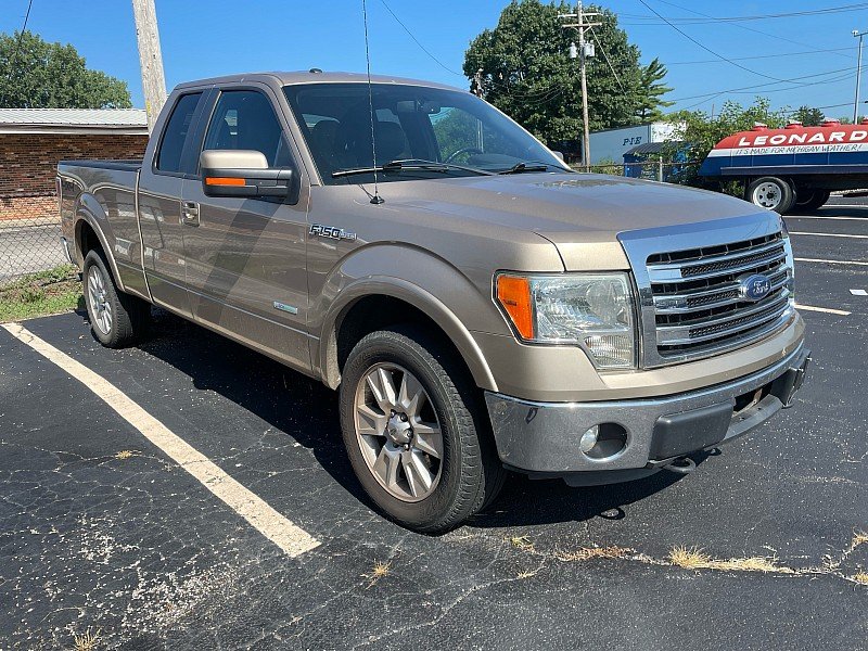 Used 2013 PALE ADOBE METALLIC Ford Supercab Lariat image 3
