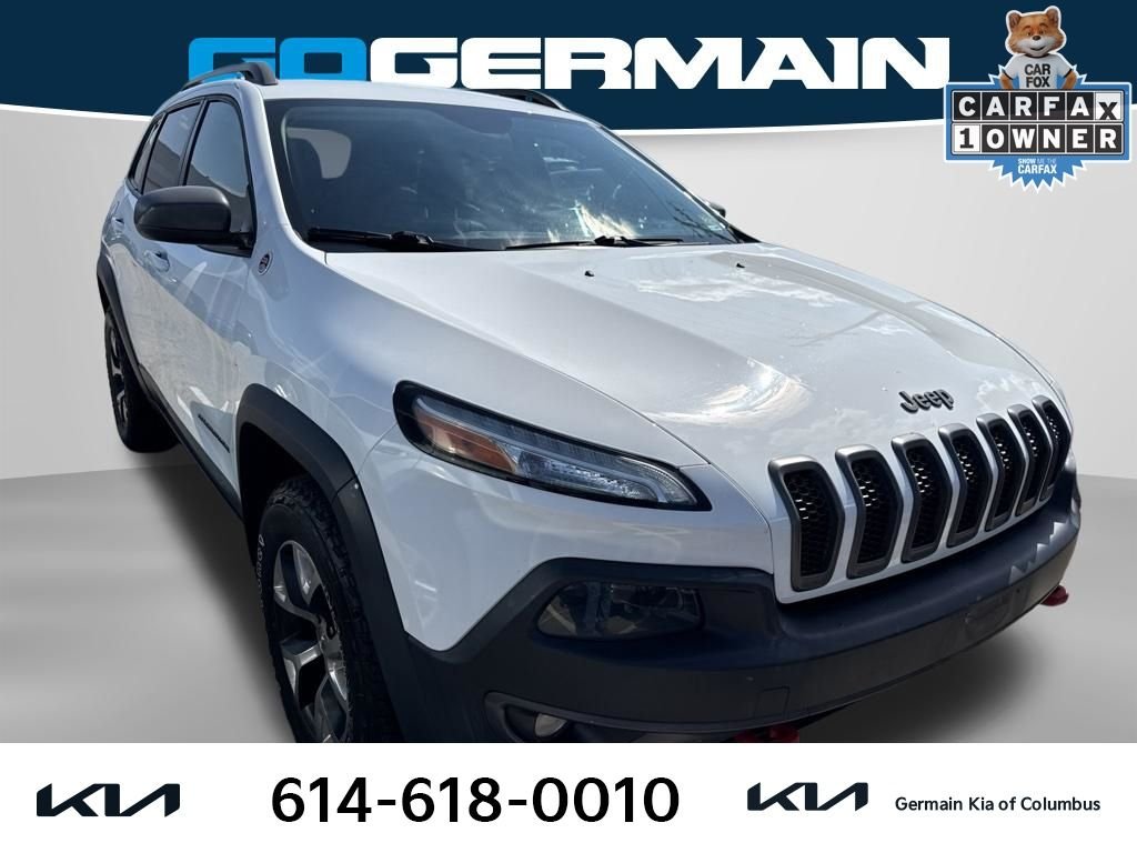 Used 2014 White Jeep Trailhawk image 6