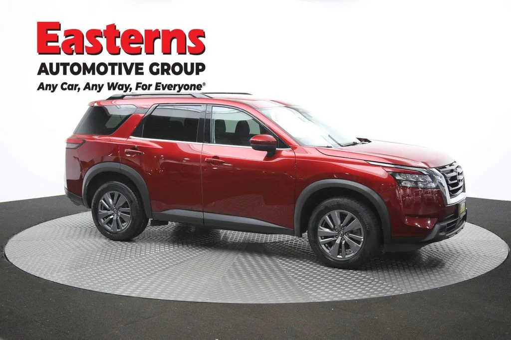 Used 2025 Red Nissan SV image 47