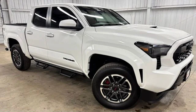 Certified Used 2025 White Toyota TRD Sport image 1