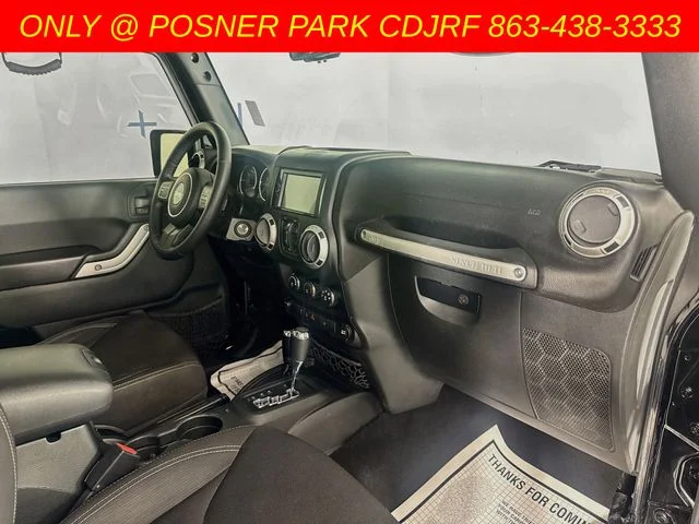 Used 2017 Black Jeep Unlimited Sahara image 25