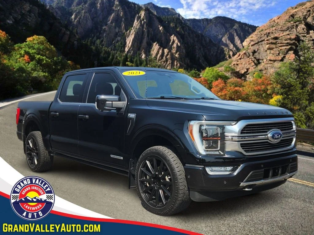 Used 2021 Black Ford Limited image 1