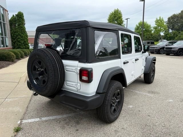 New 2026 Bright White Clear-Coat Exterior Paint Jeep Sport image 7