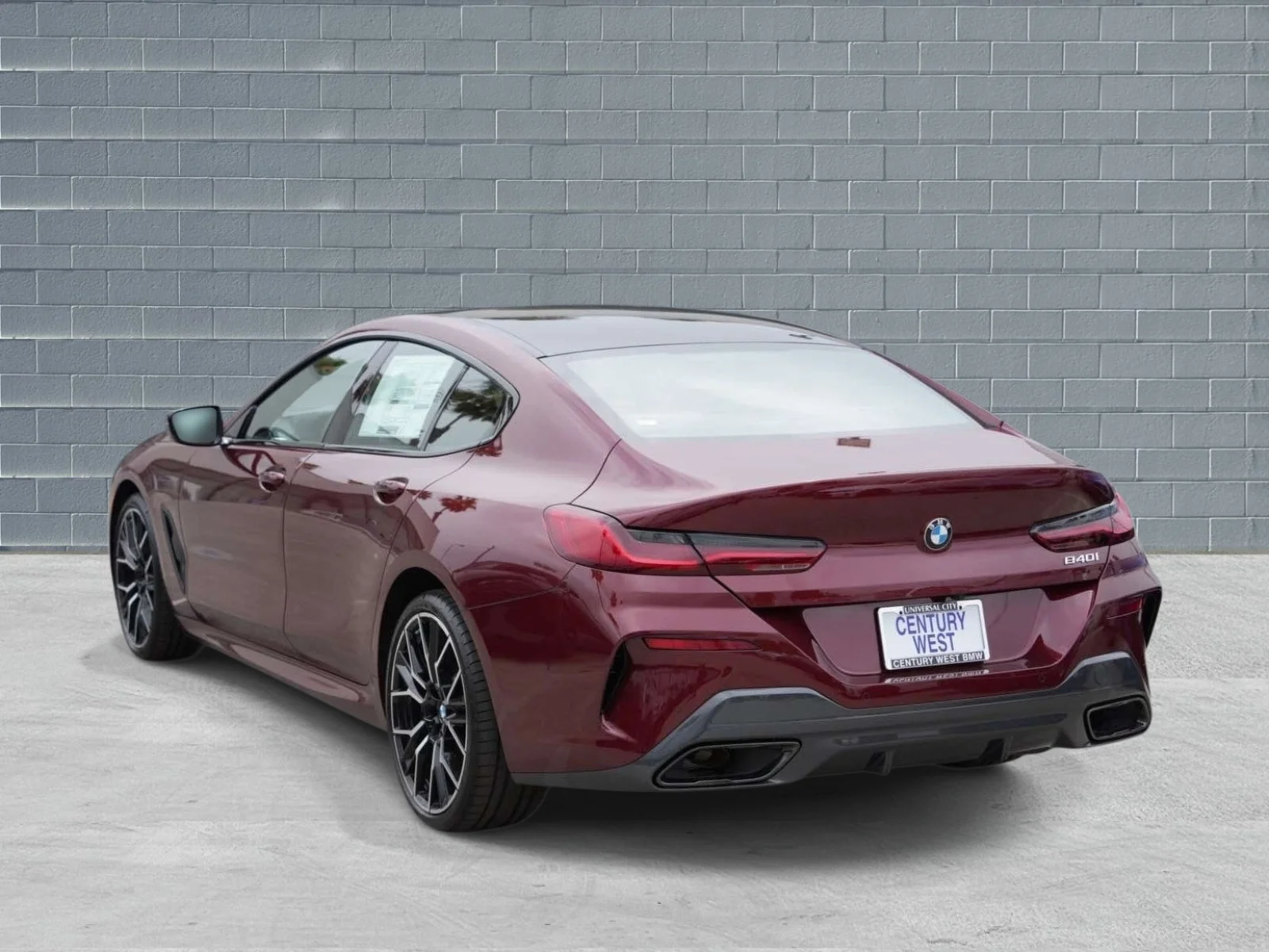 New 2026 Aventurin Red Metallic BMW 840i image 3