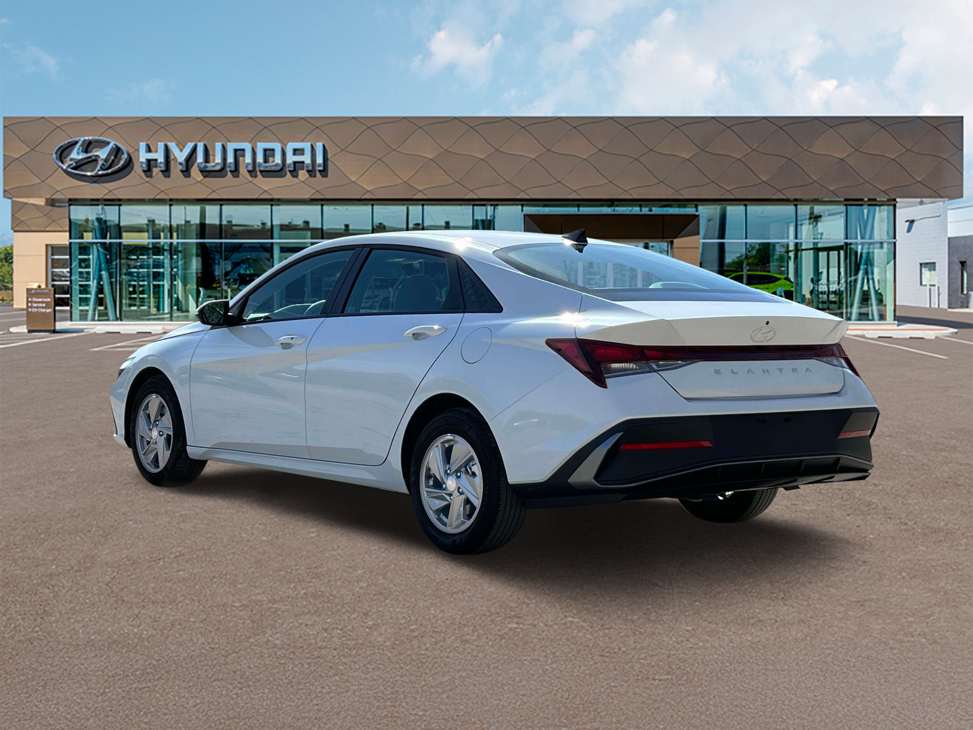 New 2025 Serenity White Hyundai SE image 5