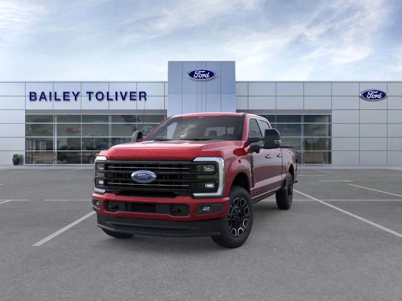 New 2026 Ruby Red Metallic Tinted Clearcoat Ford F-250® Platinum® image 2