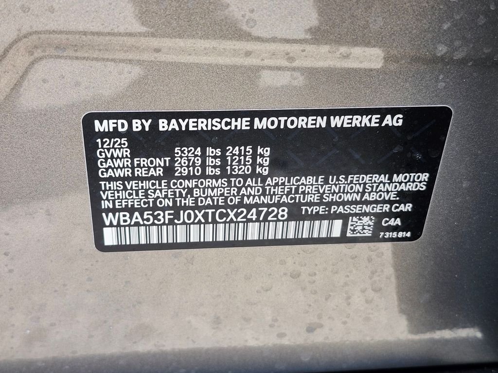 Used 2026 Gray BMW 530i xDrive image 33
