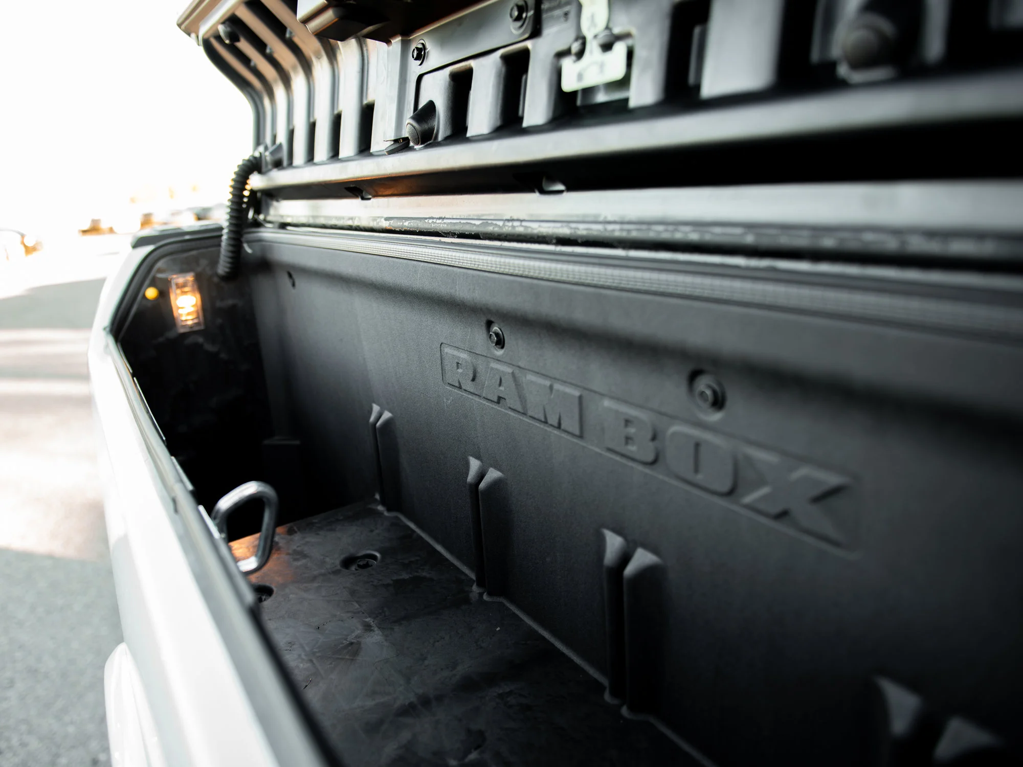 New 2027 White RAM Limited Night* Mega Cab 4x4, Sunroof, Passenger Screen, Ultra Premium Leather Seats image 8