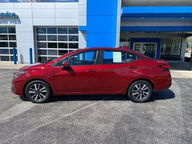 Used 2025 Nissan Versa Sedan SV with VIN 3N1CN8EV0SL817348 for sale in Auburn, IN
