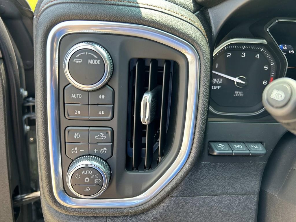 Used 2021 Satin Steel Metallic GMC AT4 image 30