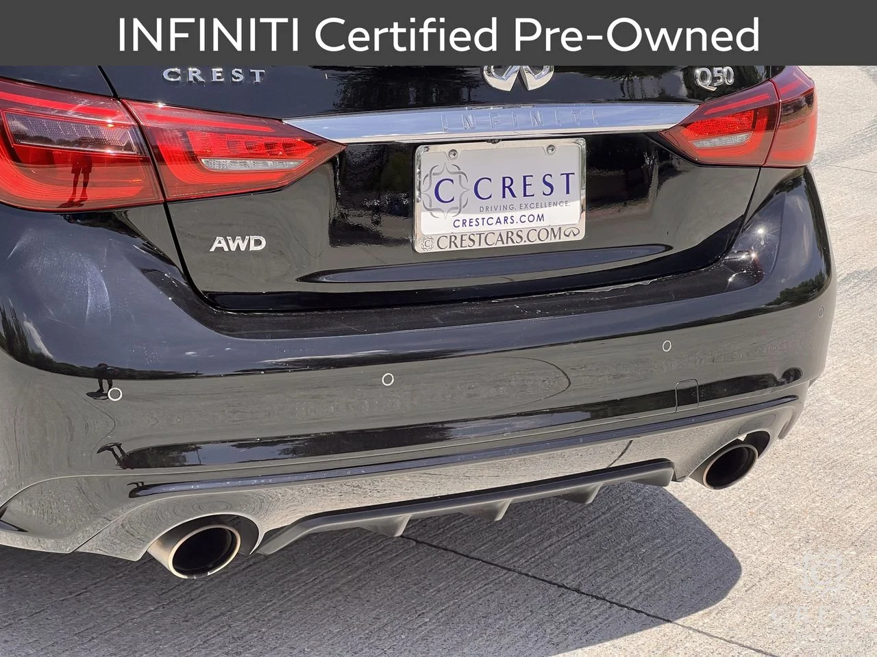 Certified Used 2023 Black Obsidian INFINITI LUXE image 7