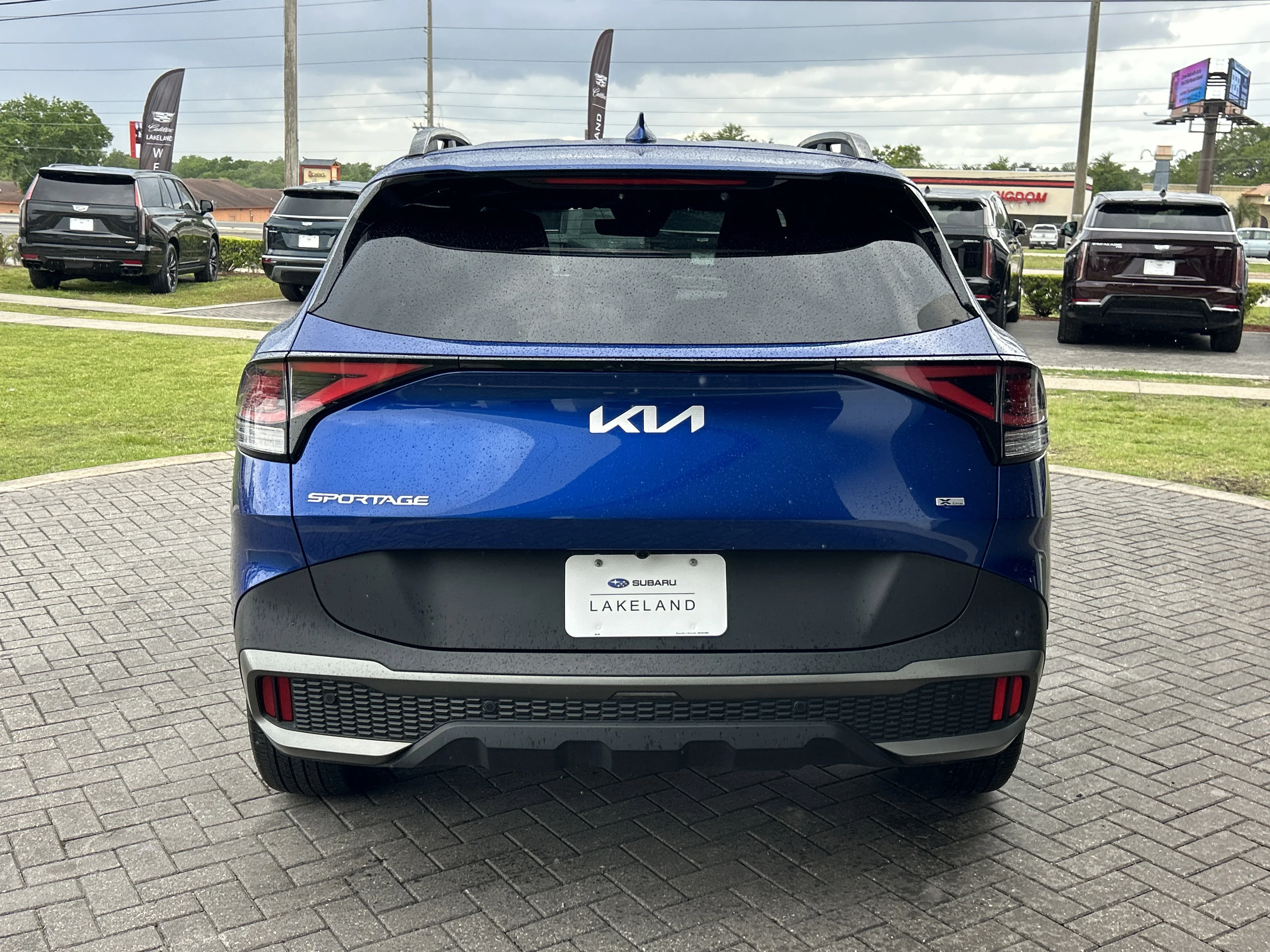 Used 2023 Sapphire Blue Kia X-Line image 5