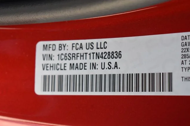 New 2026 Molten Red Pearlcoat RAM Limited image 47