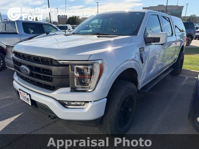 Used 2021 Gray Ford LARIAT image 1
