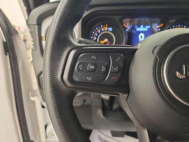 Used 2024 Bright White Clearcoat Jeep Sport image 30
