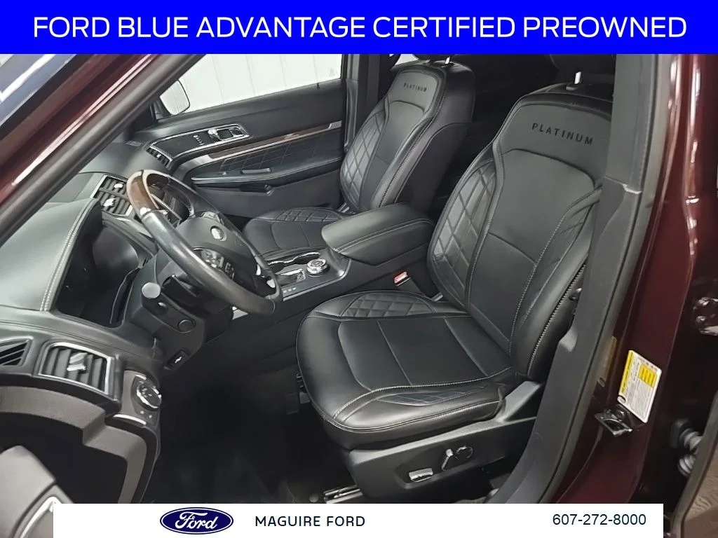 Used 2018 Red Ford Platinum image 34