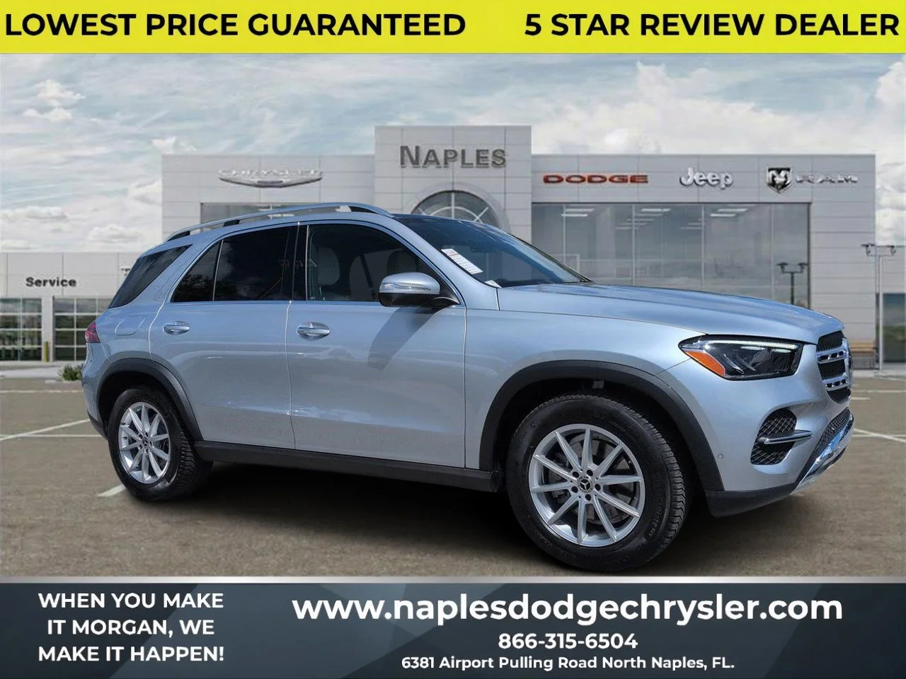 Used 2025 Selenite Gray Metallic Mercedes-Benz GLE 350 image 1