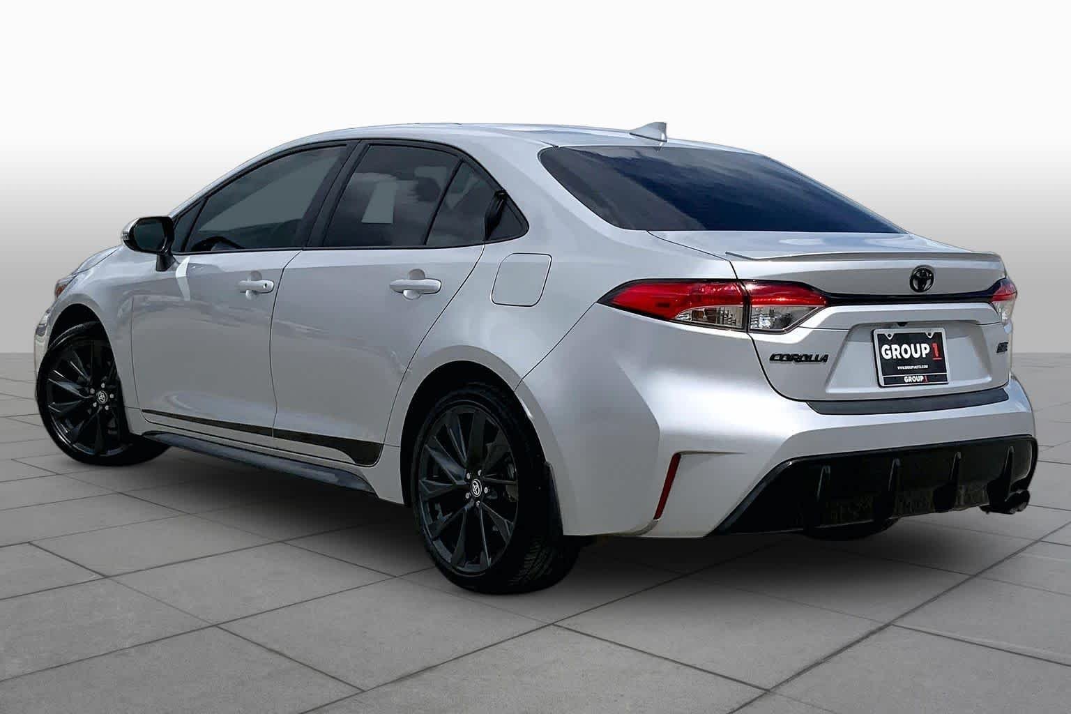 Used 2024 Classic Silver Metallic Toyota SE image 12