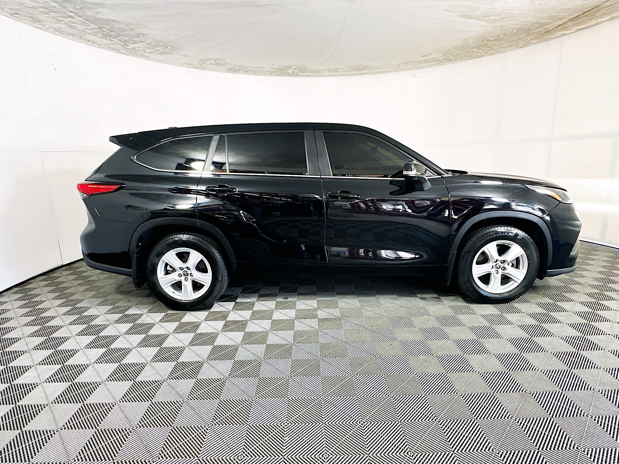 Used 2023 Midnight Black Metallic Toyota LE image 2