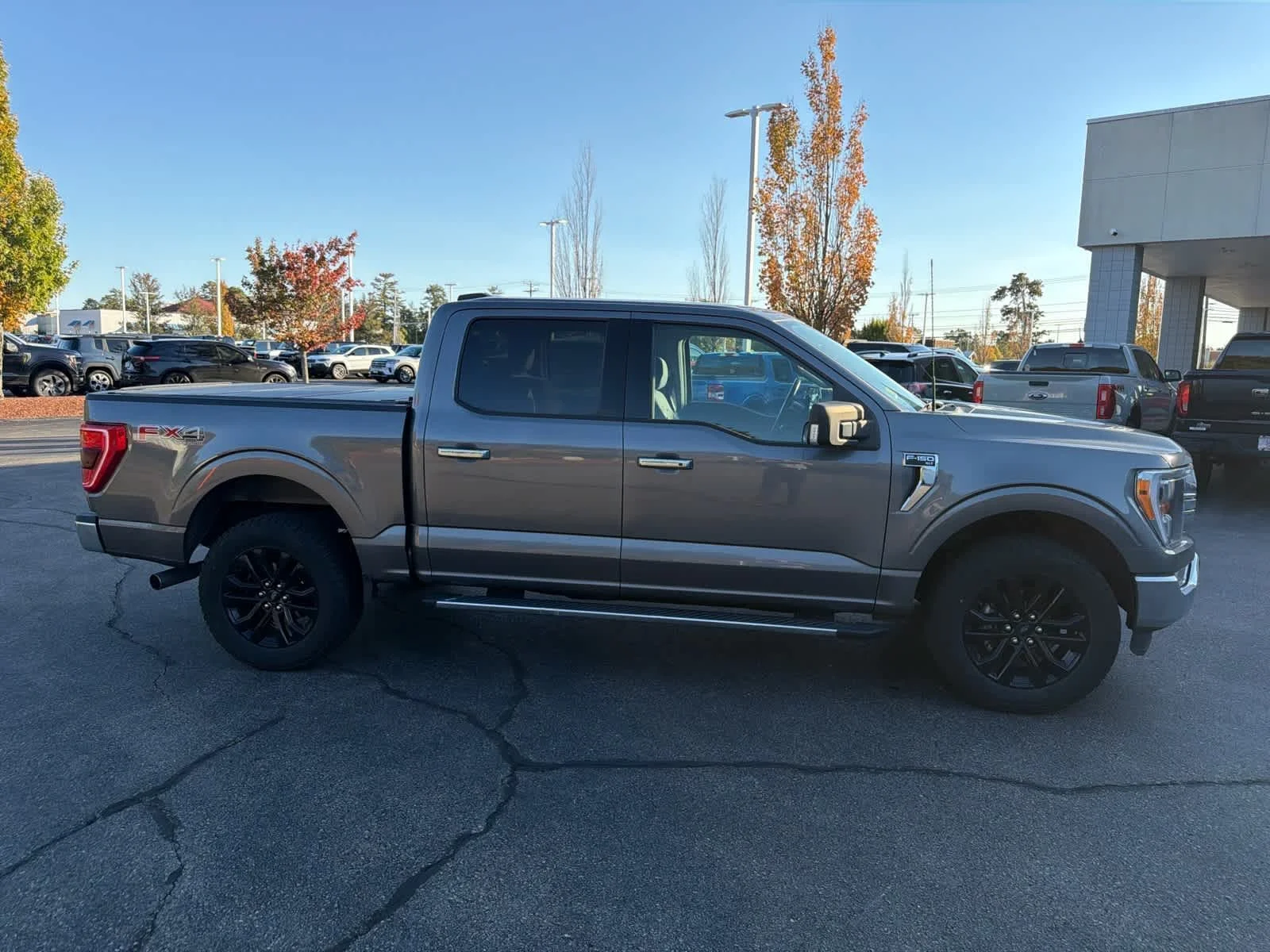 Used 2021 Carbonized Gray Ford XLT image 7