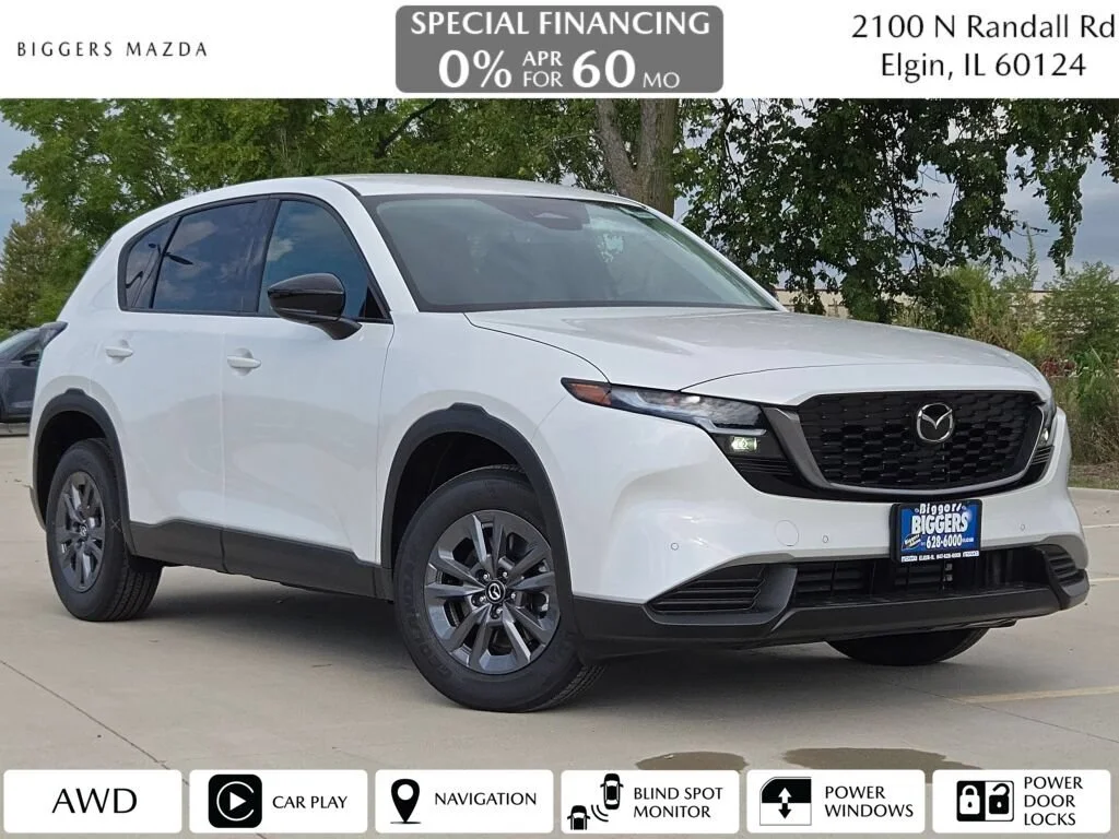 New 2026 Rhodium White Metallic Mazda 2.5 S Select AWD image 1
