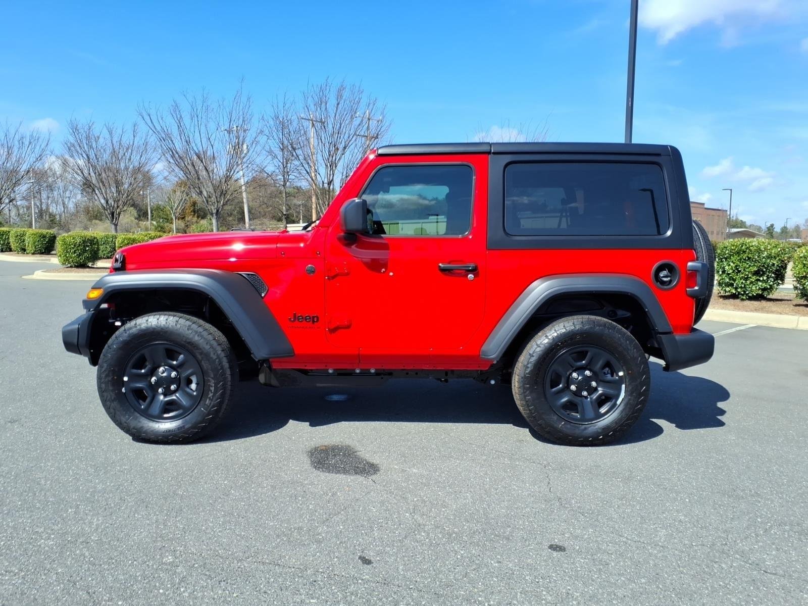 New 2026 Firecracker Red Clear-Coat Exterior Paint Jeep Sport image 3