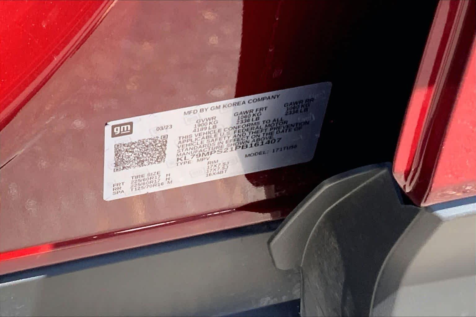 Used 2023 Crimson Metallic Chevrolet LT image 37