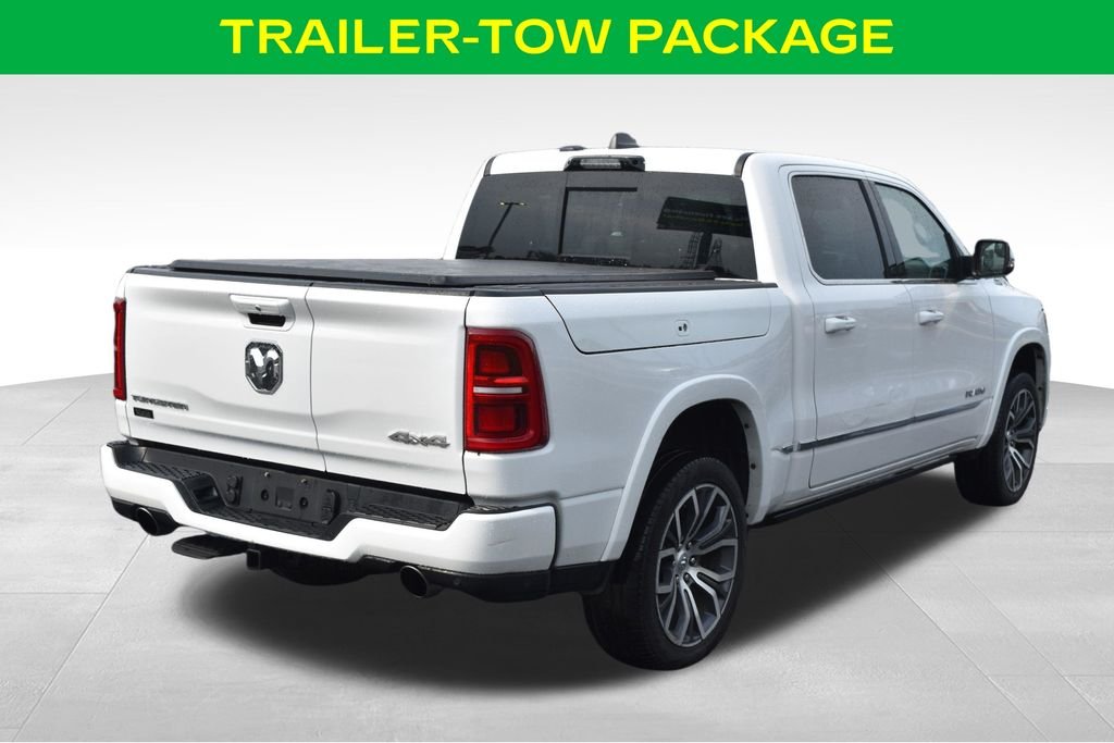 Used 2025 Bright White Clearcoat RAM Tungsten image 10