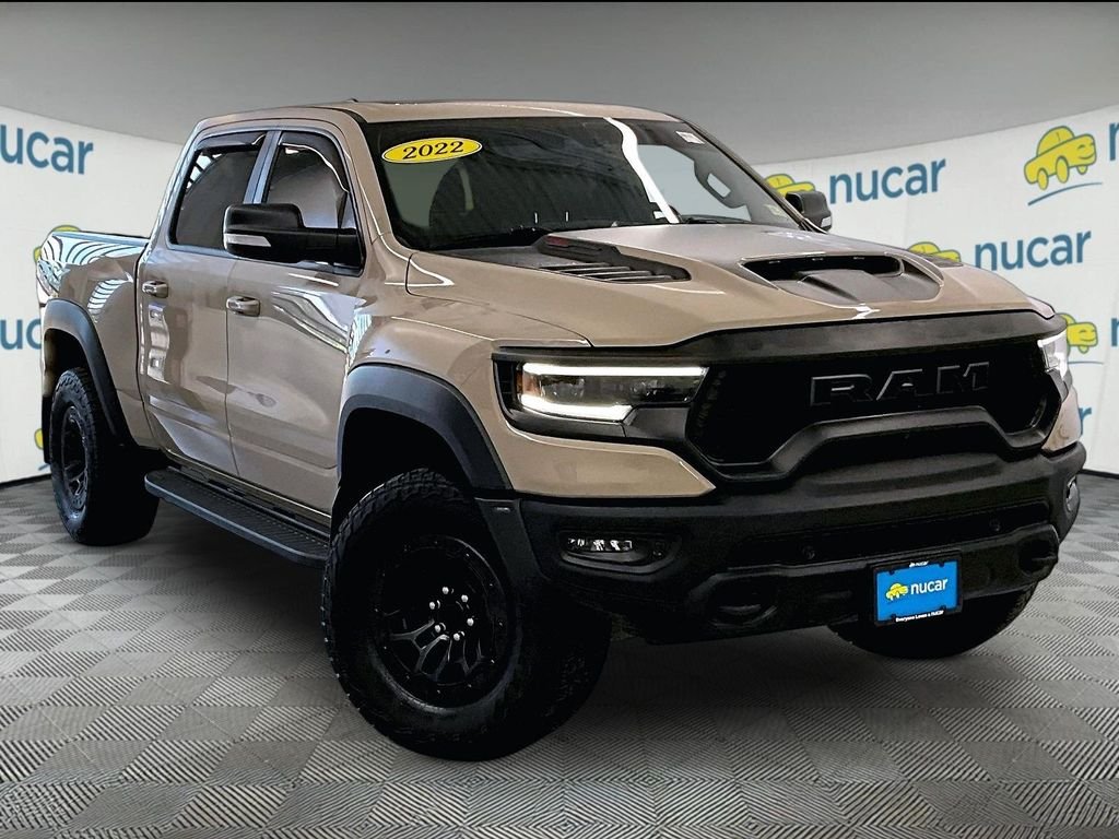 Used 2022 Mojave Sand Clearcoat Ram TRX image 1